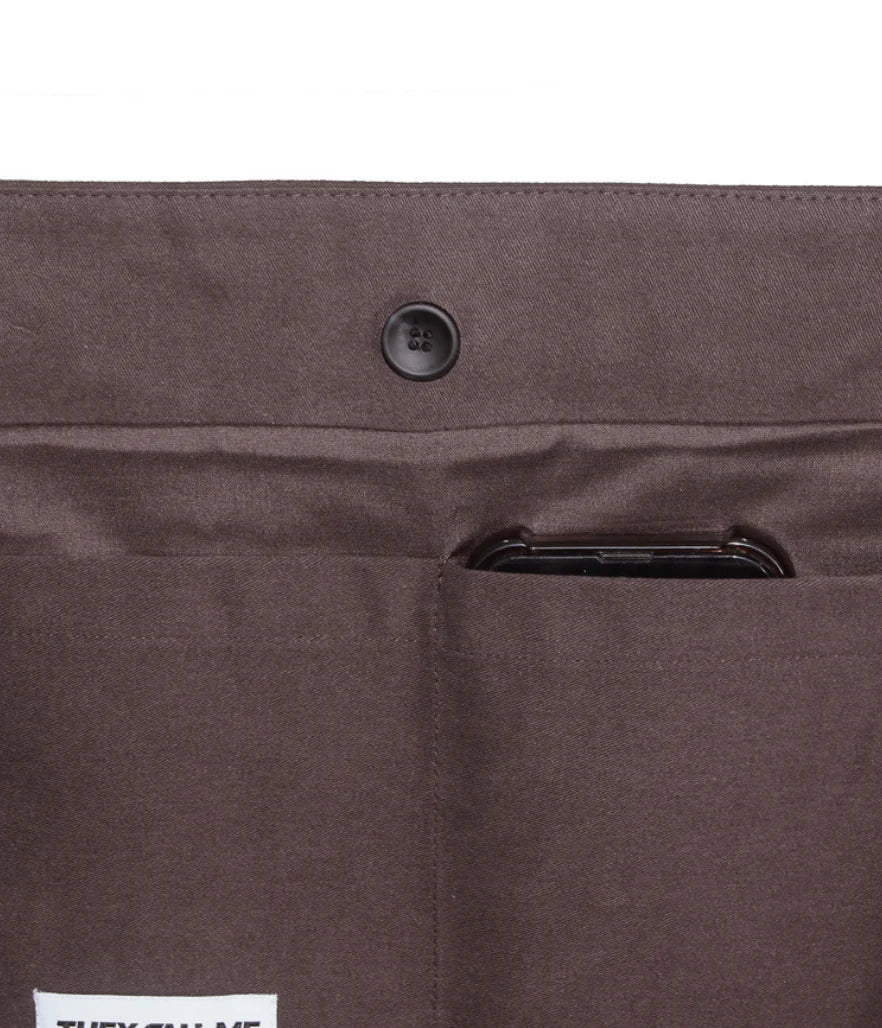 SPIRAL TOTE BAG SPARROW BROWN
