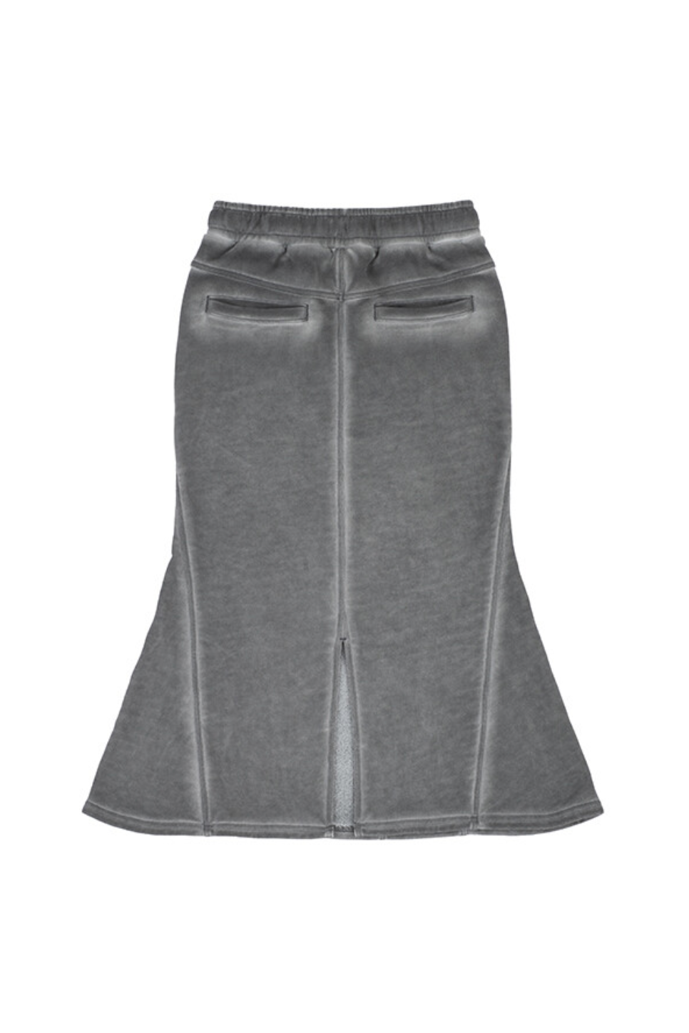 SIGNATURE LUNA GARMENT WASHING SKIRT CHARCOAL