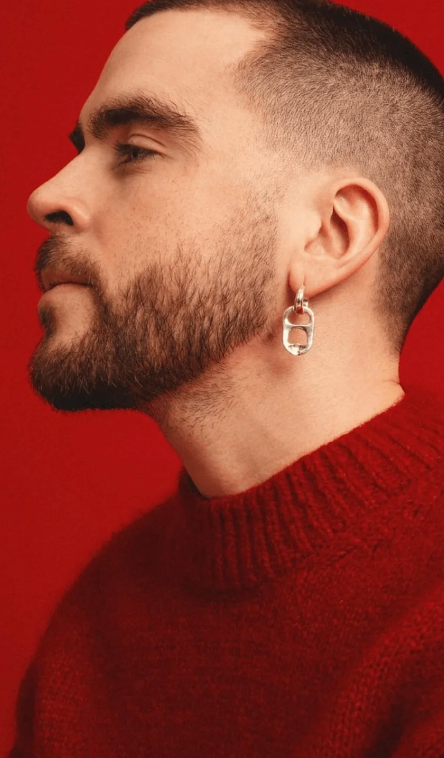 PIRATE EARRING W CO.DANGLE