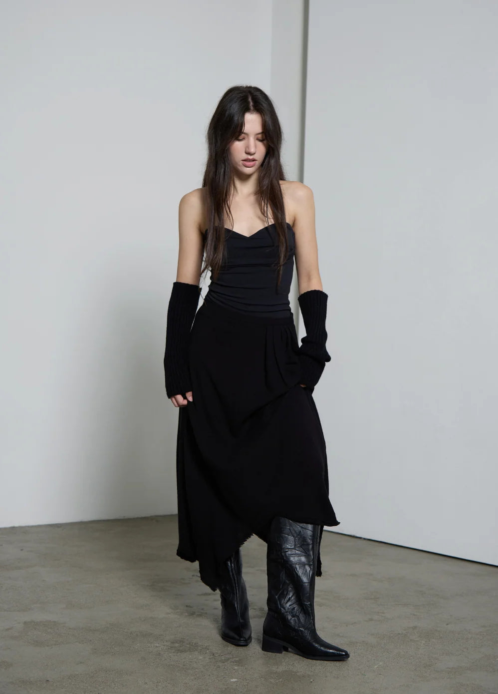 SENIA ANKLE BOOTS / BLACK