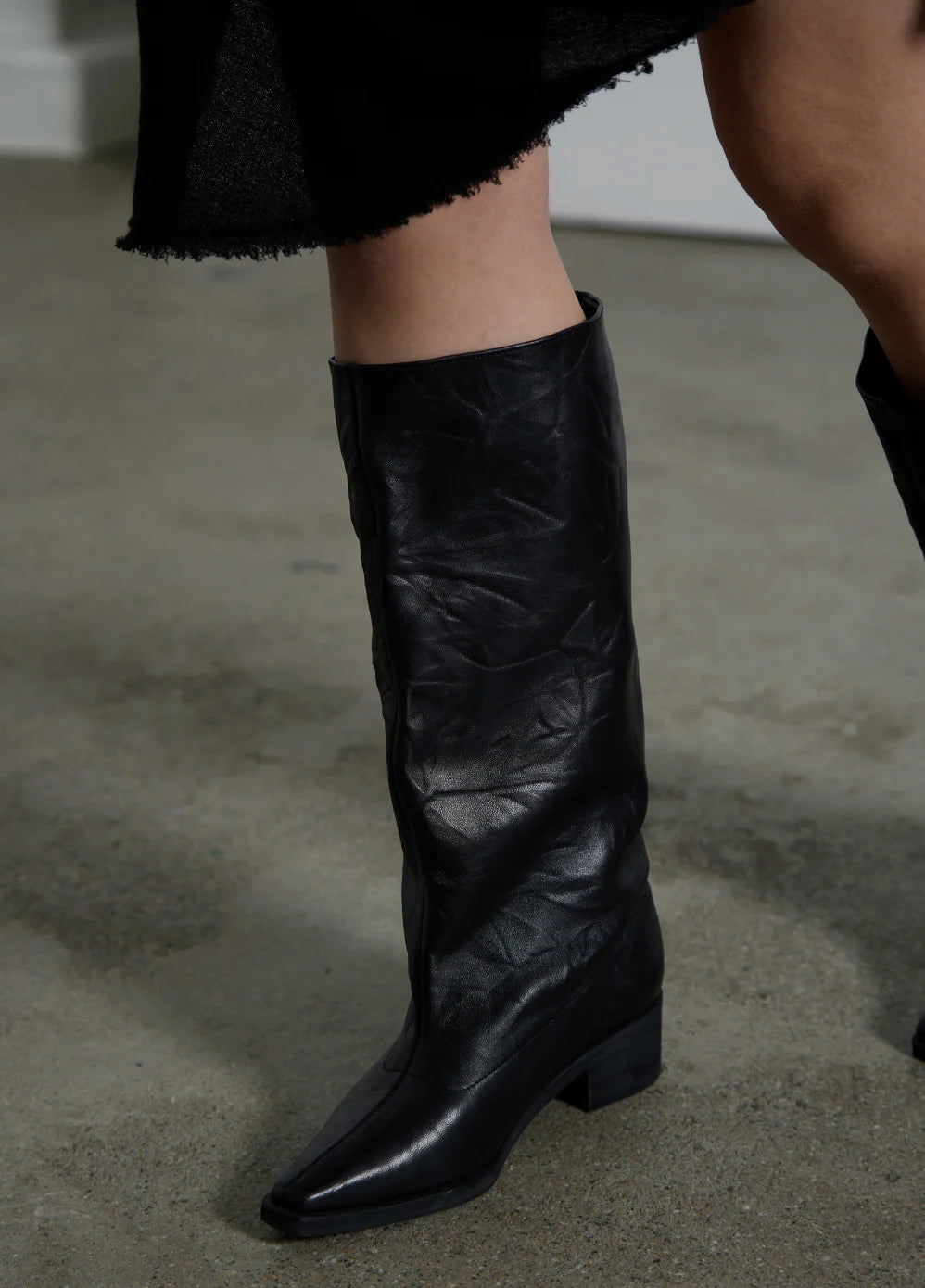 SENIA ANKLE BOOTS / BLACK
