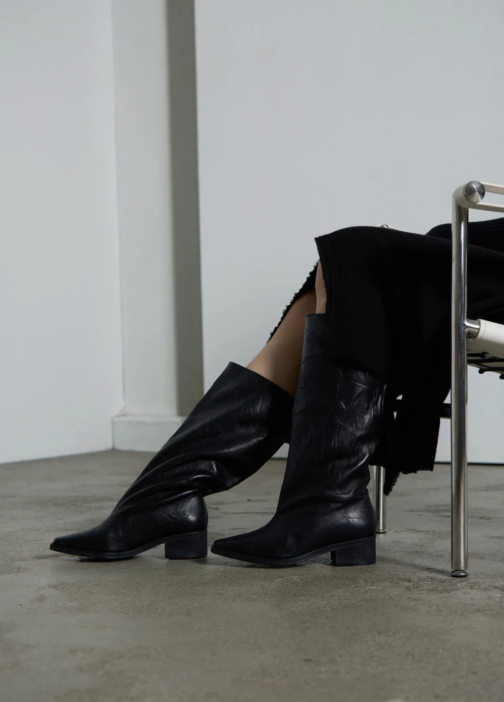SENIA ANKLE BOOTS / BLACK