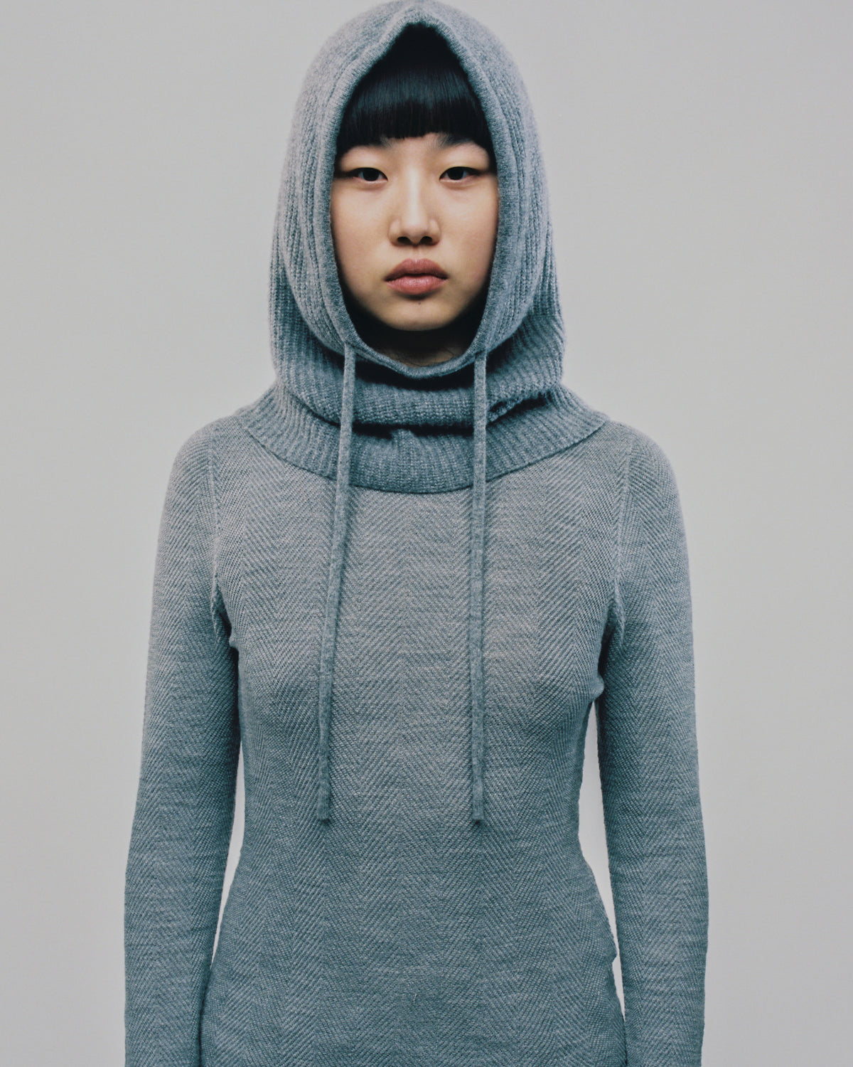 SEAMLESS BASE KNIT (BLACK/GRAY)