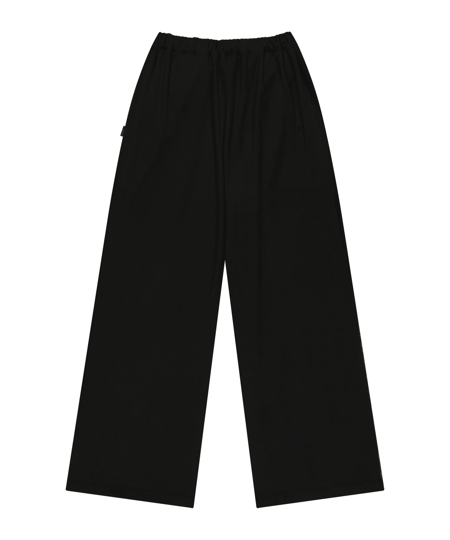 CHECK SLEEP JERSEY PANTS - BLACK