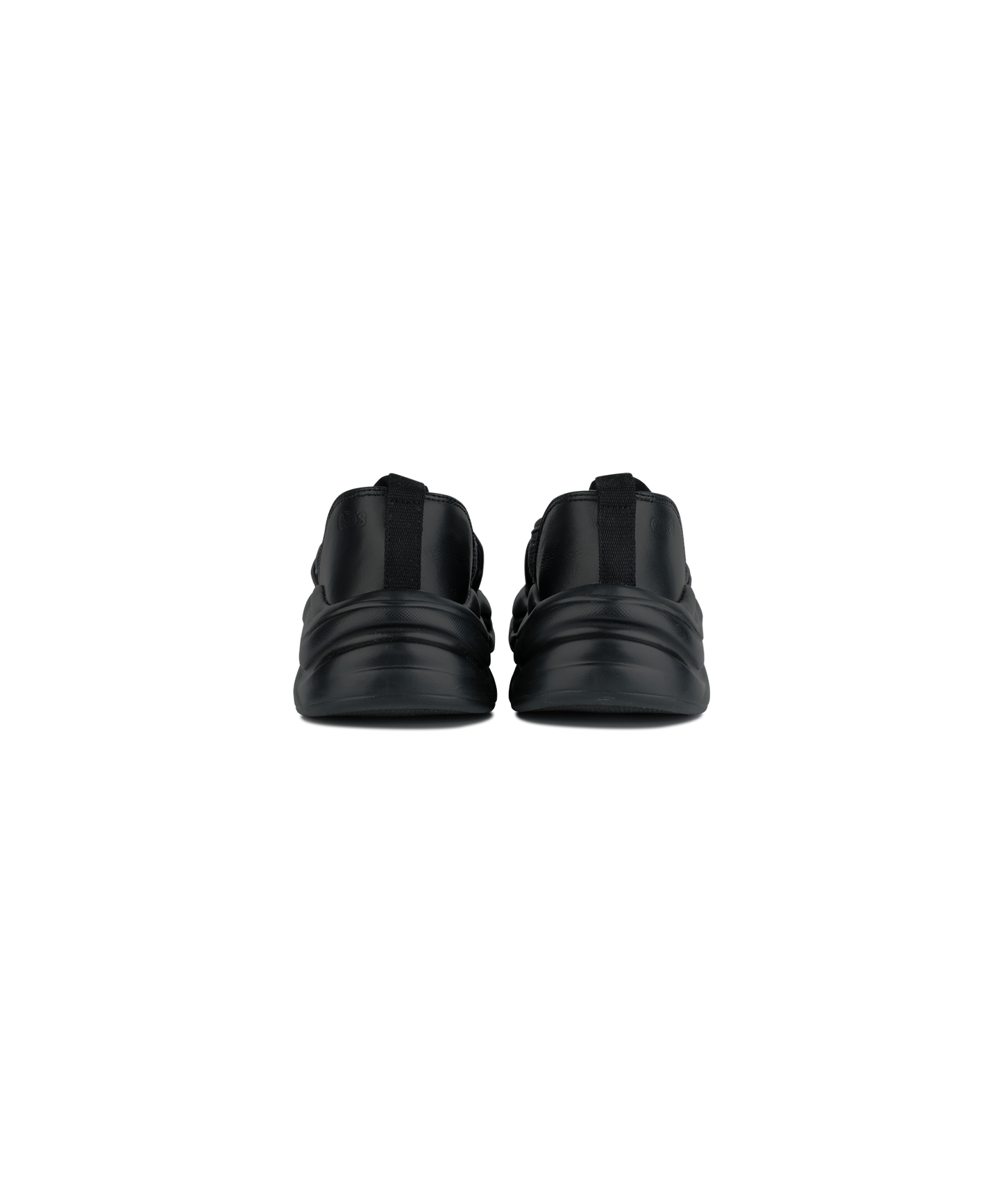 OJOS STRAP TOE SNEAKERS BLACK