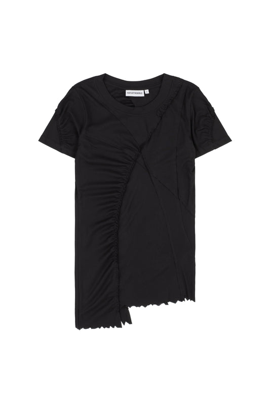 CUT-EDGE UNBALANCED SLIM TEE