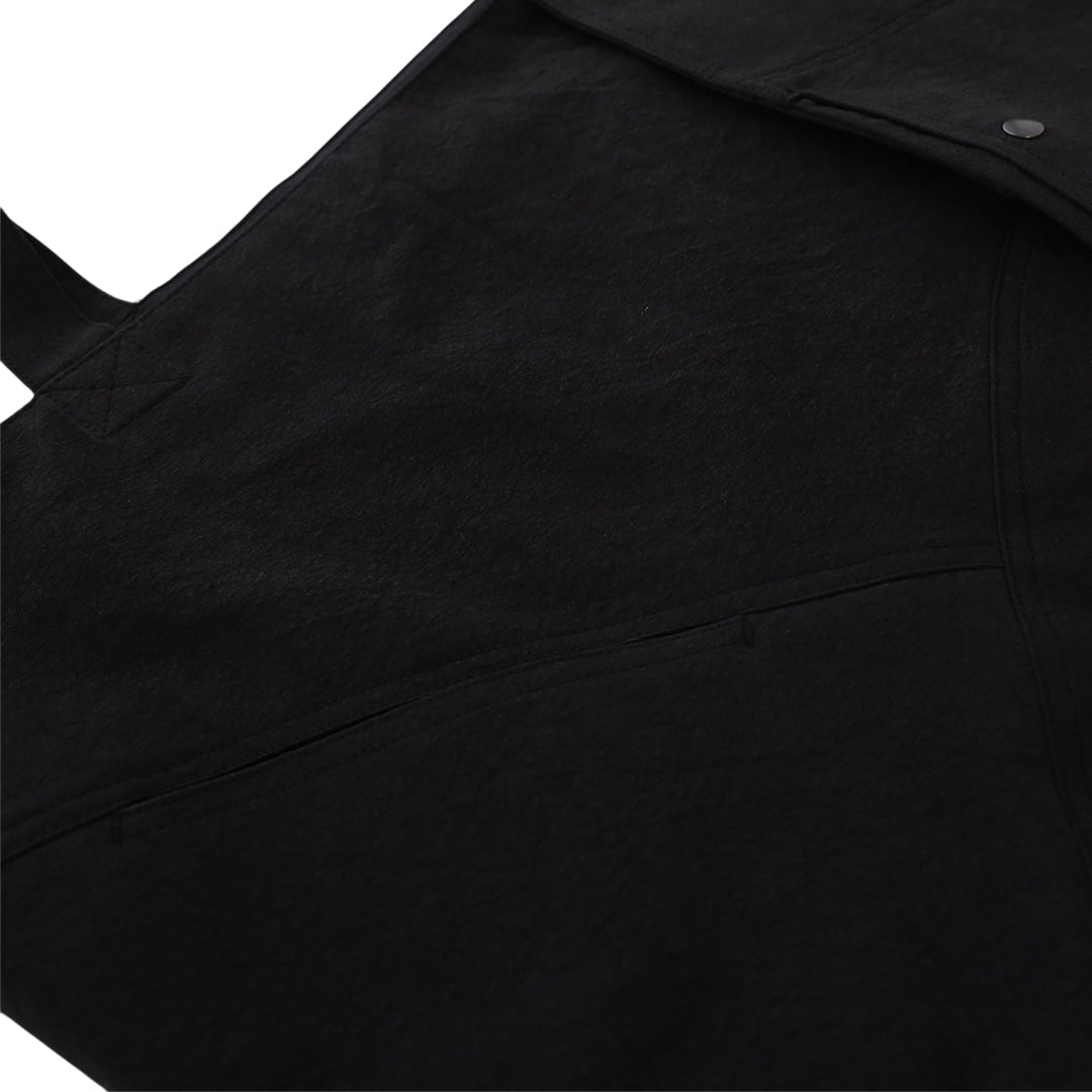 POCKET PLEATS BAG _ VER BALANCE(BLACK)