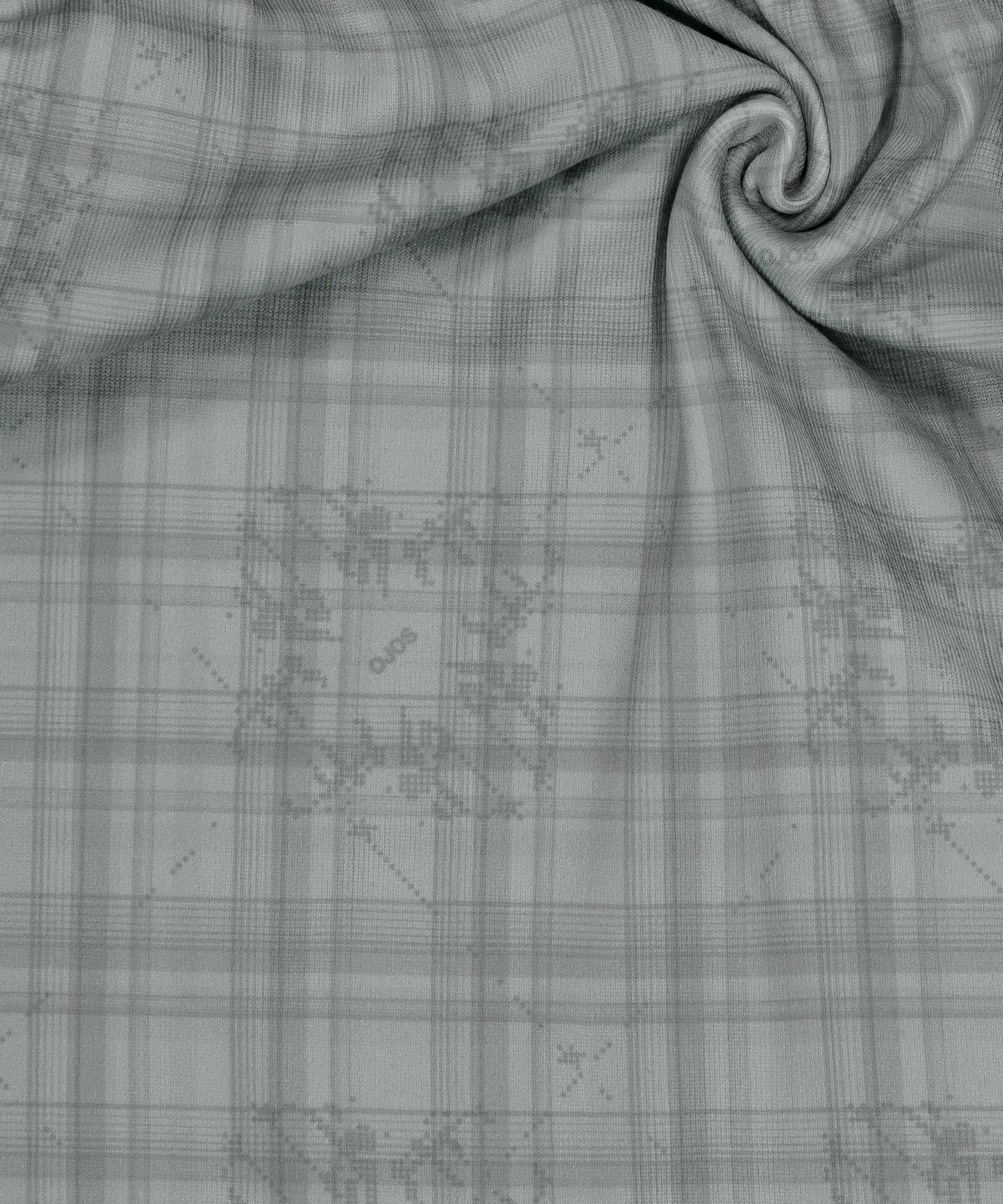 CHECK SLEEP LONG SLEEVE - GREY