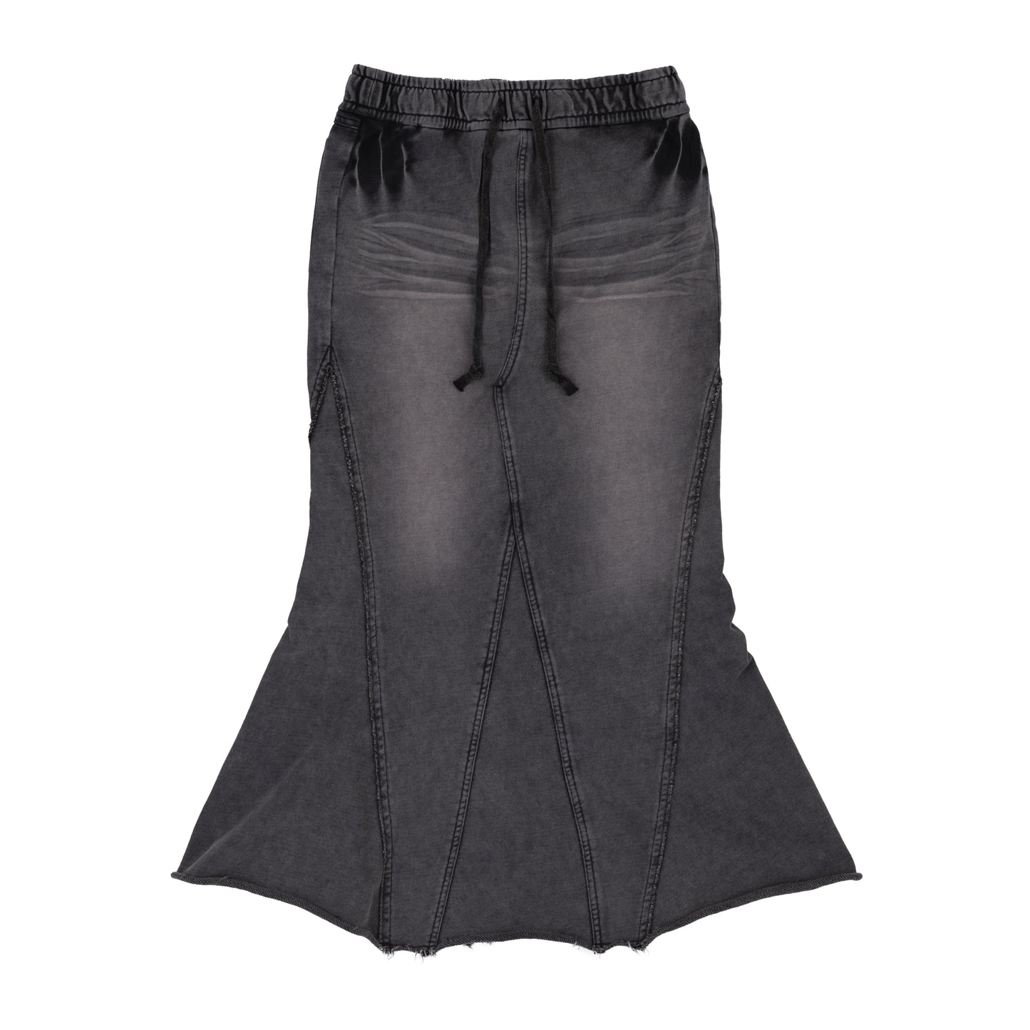 ACID WASHED MERMAID SKIRT