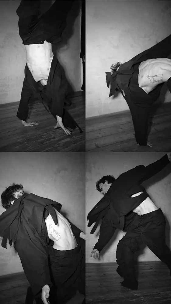 ONE LEG WRAP -SPILLING-