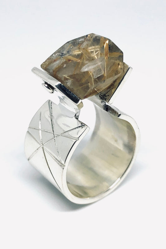 KHEM KHEPRI RING SILVER