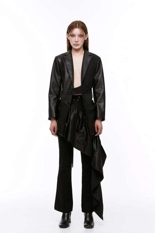 ARTSDEBASE TAILORED LINE JACKET BLACK
