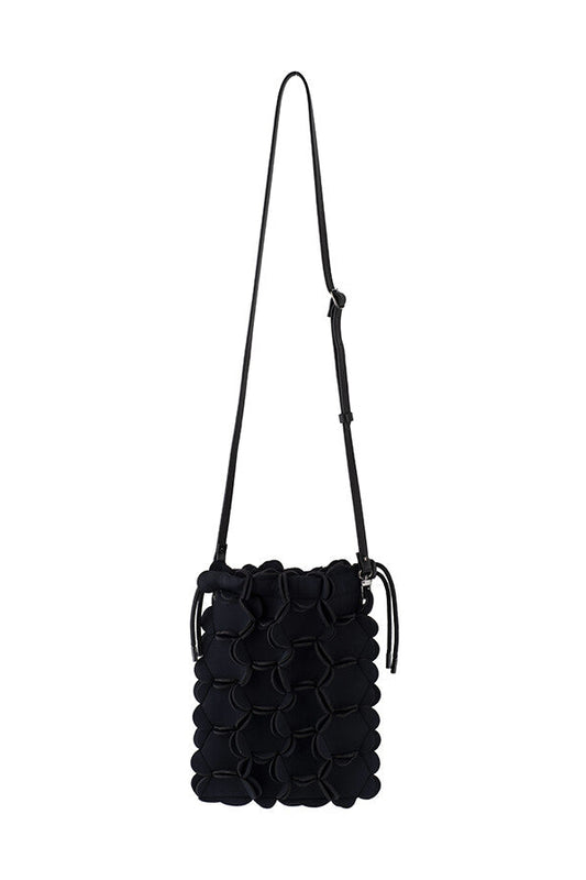NEOPRENE FLOWER BUCKET BAG