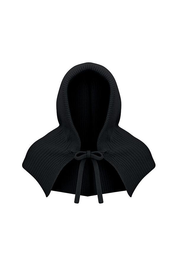 PEOPLE OF THE WORLD PURE CASHMERE 100 BALACLAVA CHARCOAL