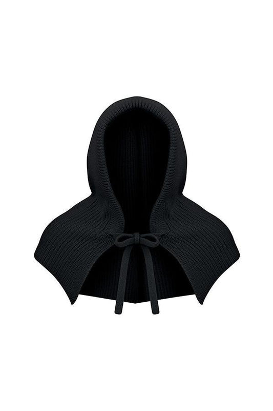 PEOPLE OF THE WORLD PURE CASHMERE 100 BALACLAVA CHARCOAL