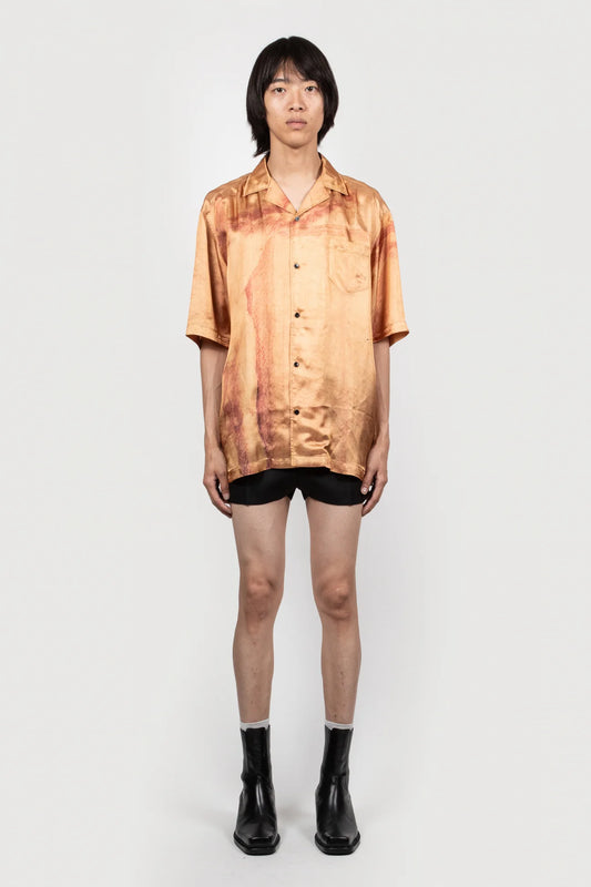 EGONLAB BOWLING SHIRT SAFRAN
