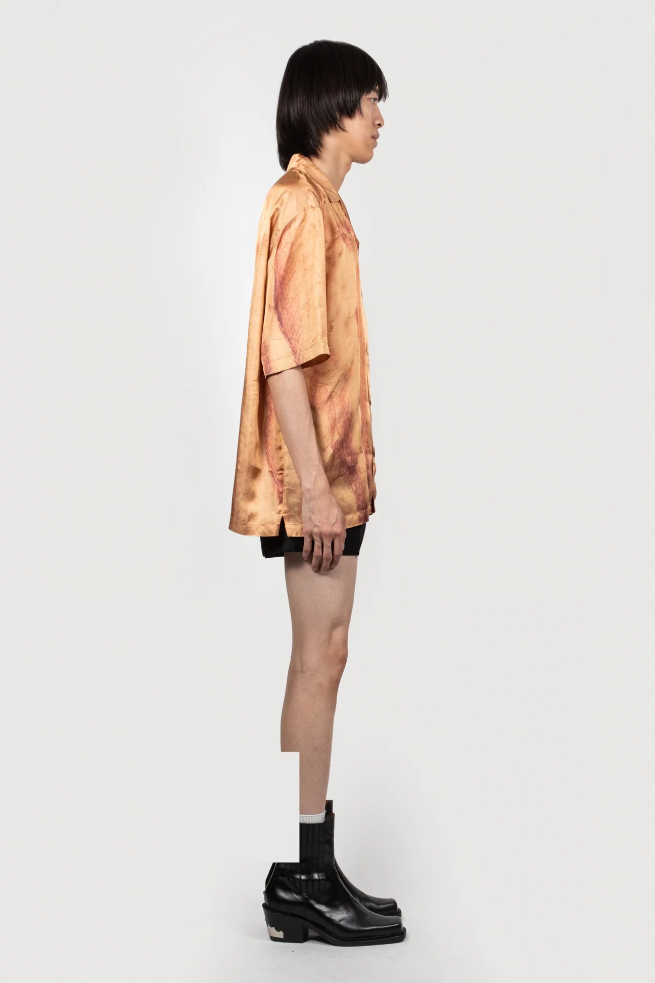 EGONLAB BOWLING SHIRT SAFRAN