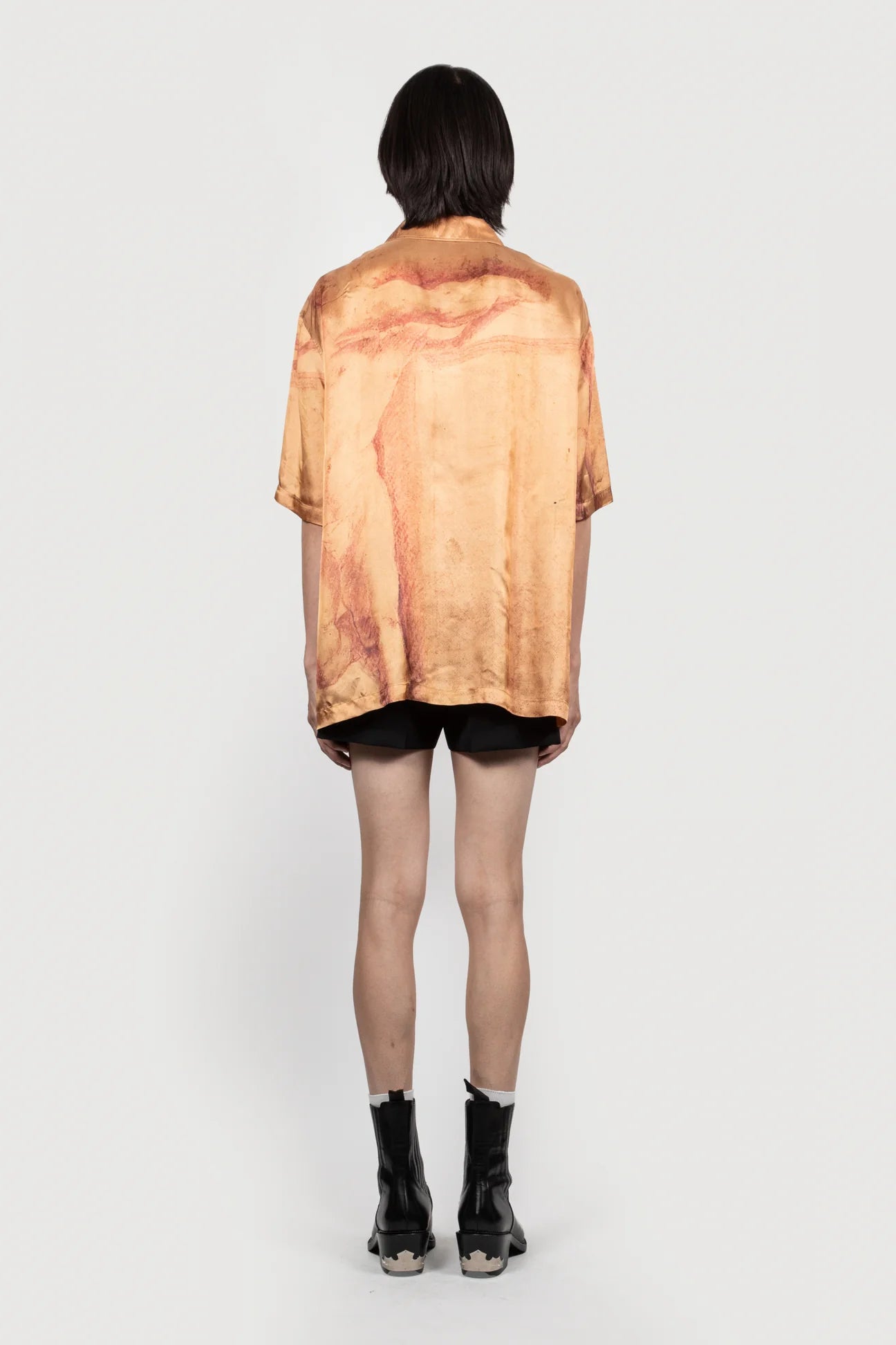 EGONLAB BOWLING SHIRT SAFRAN