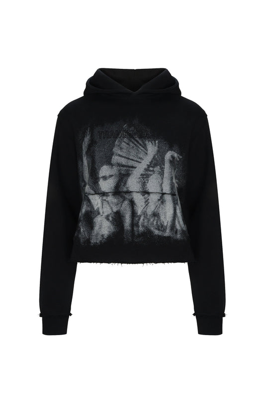 TCD-RAVE CROP HOODIE