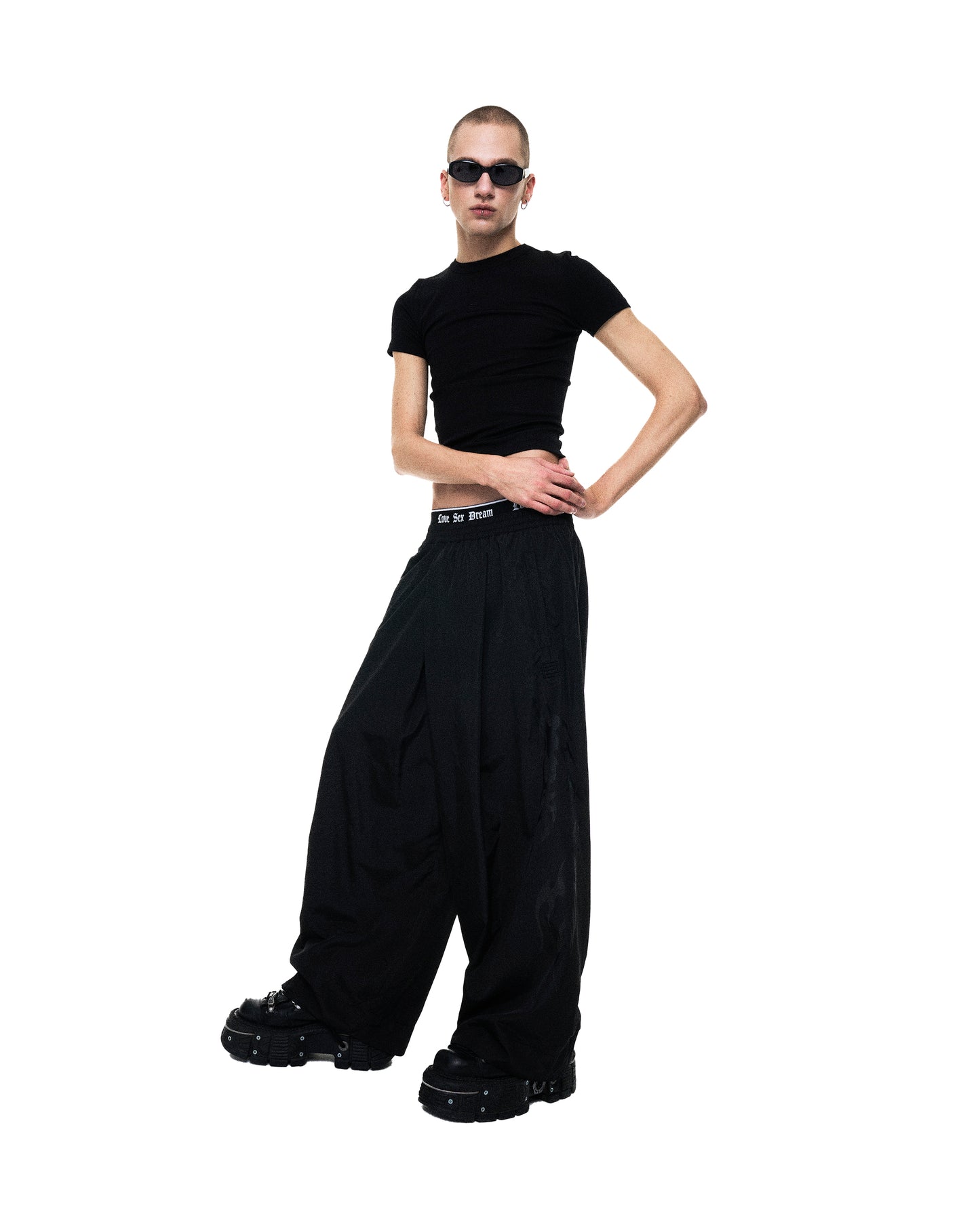 TRIVAL TROUSERS, SILK