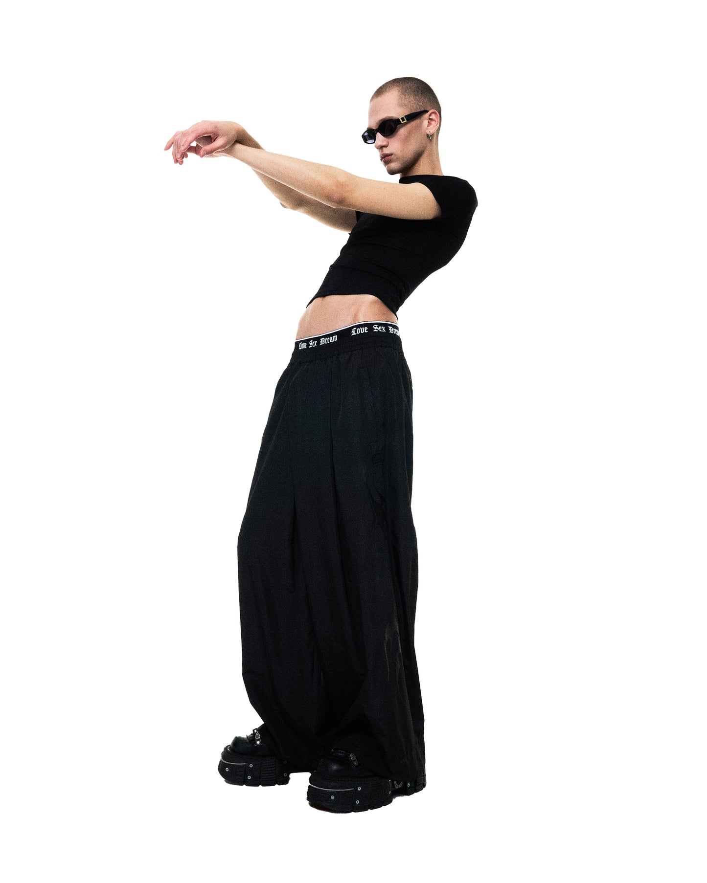 TRIVAL TROUSERS, SILK