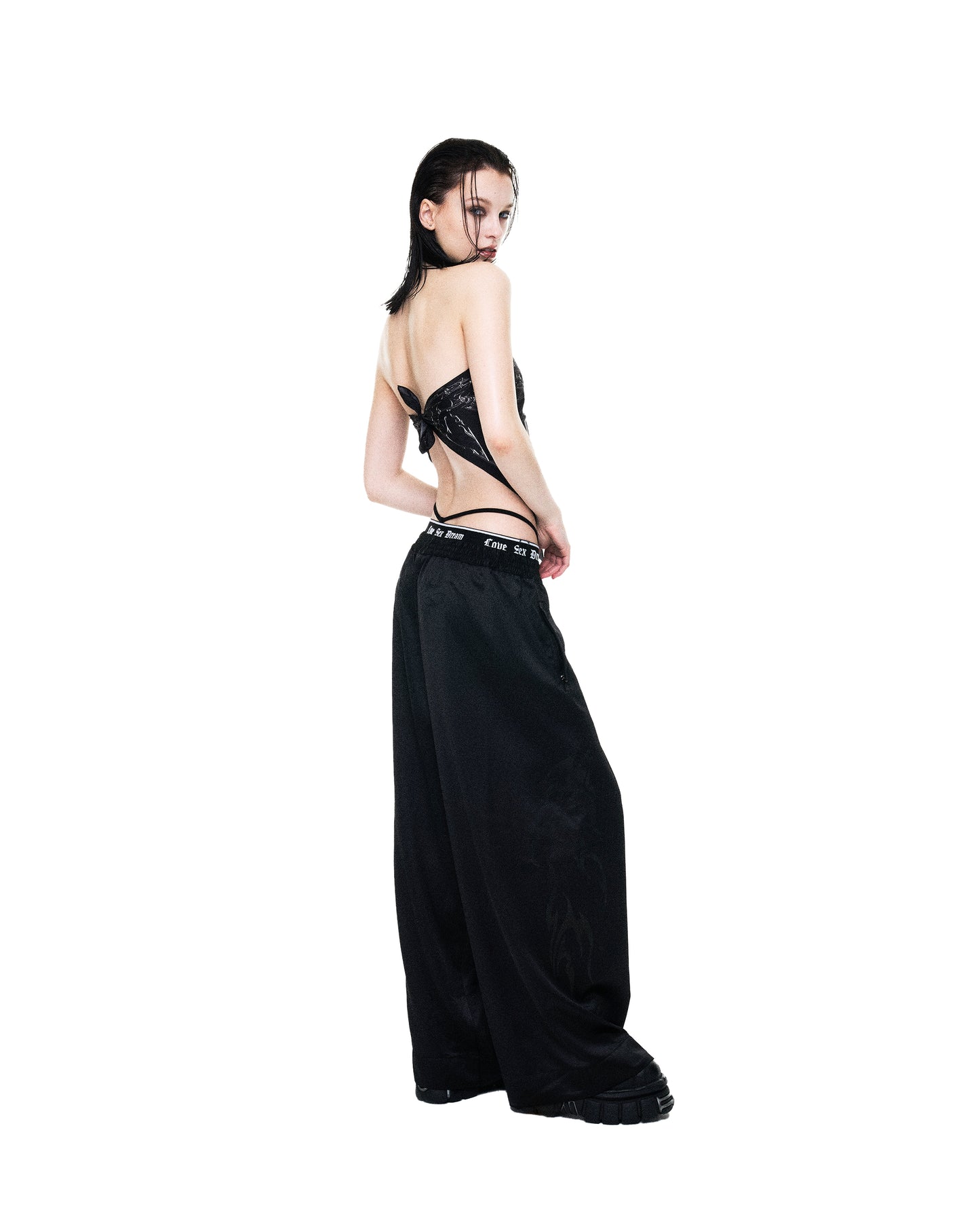 TRIVAL TROUSERS, SILK