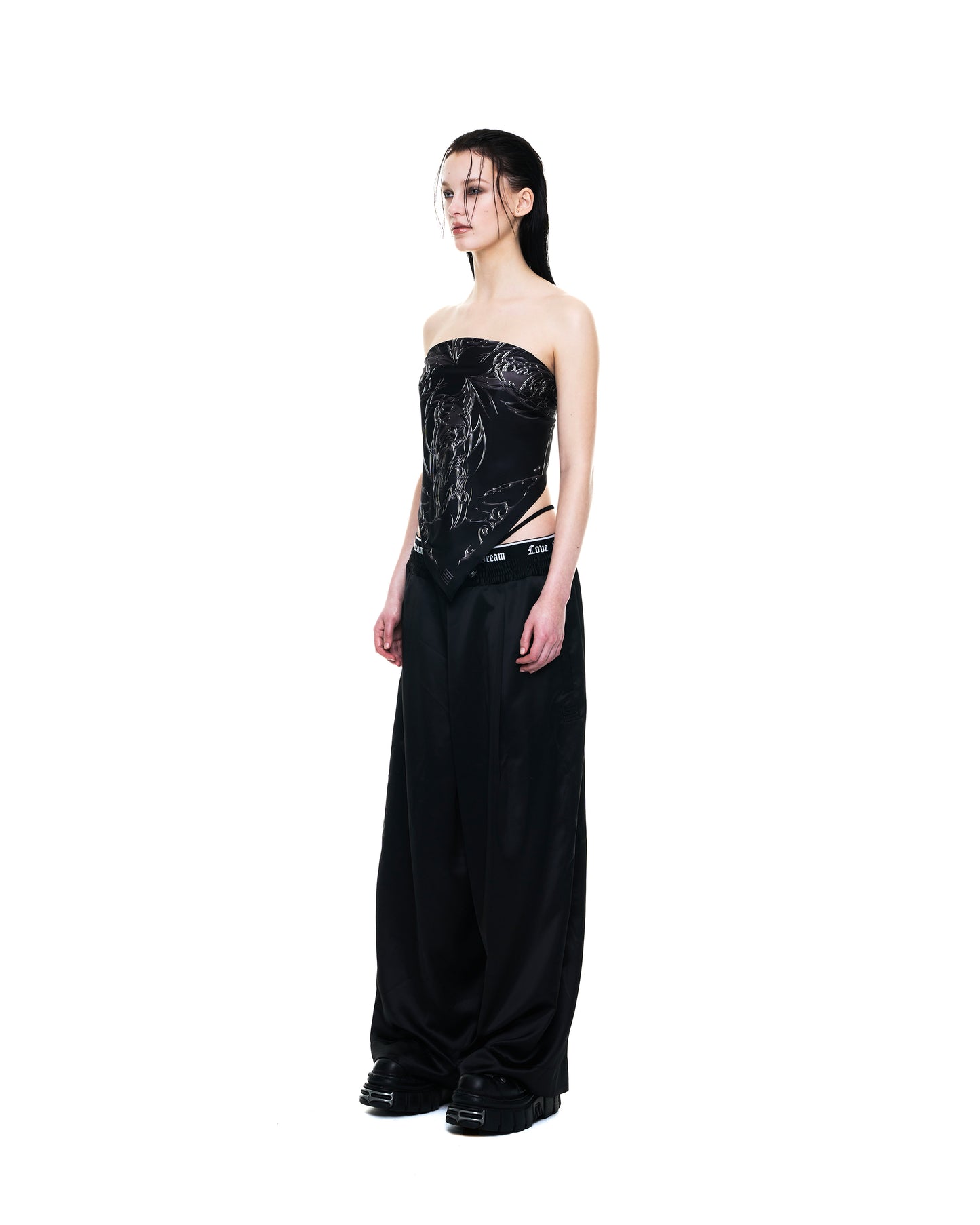 TRIVAL TROUSERS, SILK
