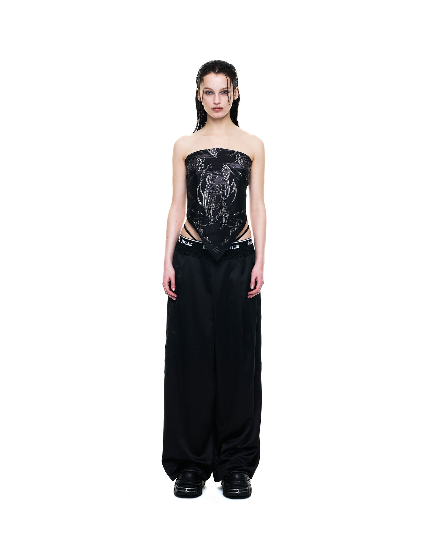 TRIVAL TROUSERS, SILK
